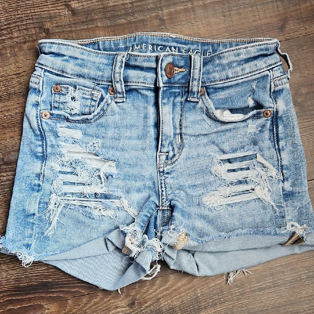 American Eagle Outfitters womens jean shorts
